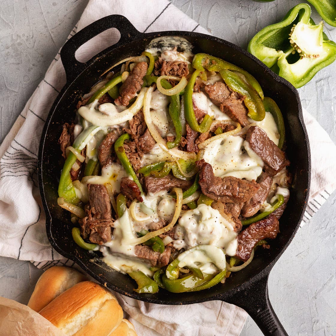 Skillet Philly Cheesesteak