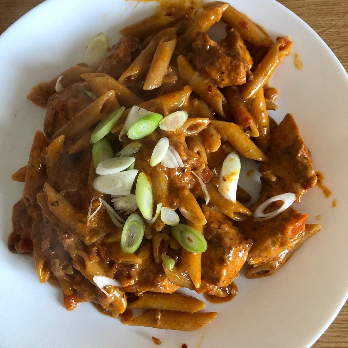 Creamy Cajun Chicken Pasta