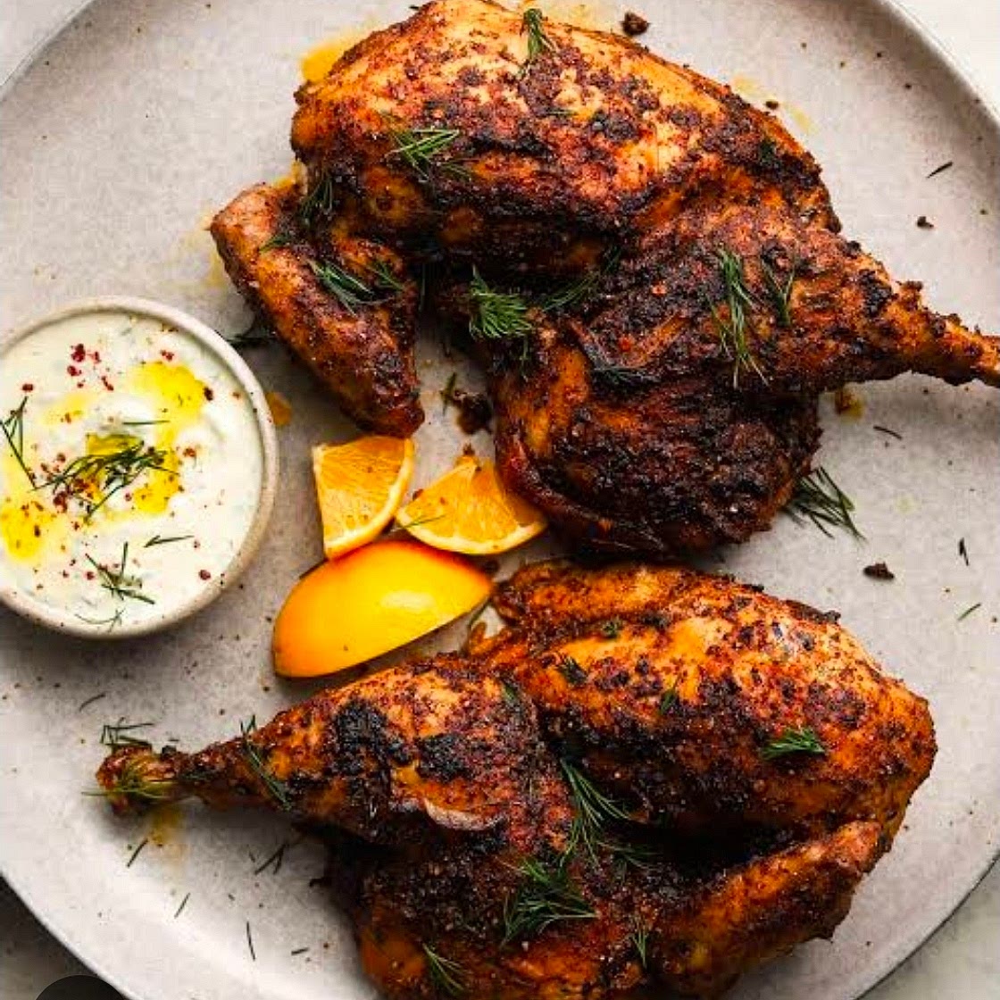 Sumac roast chicken