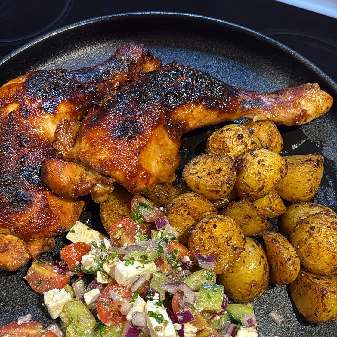 HONEY HARISSA CHICKEN 