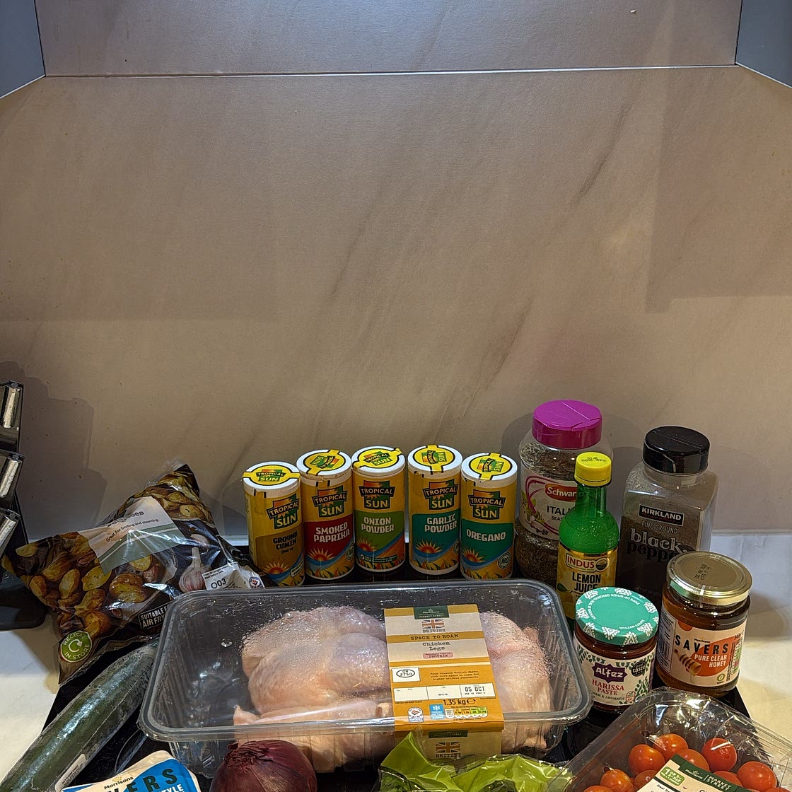HONEY HARISSA CHICKEN 