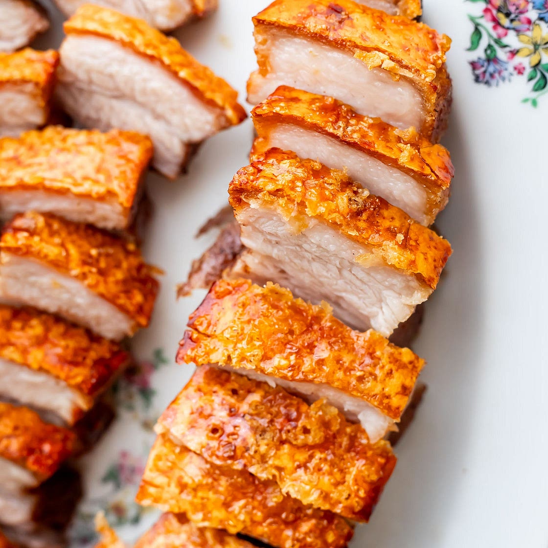 Air Fryer Crispy Pork Belly (Secrets to Crispy Skin)