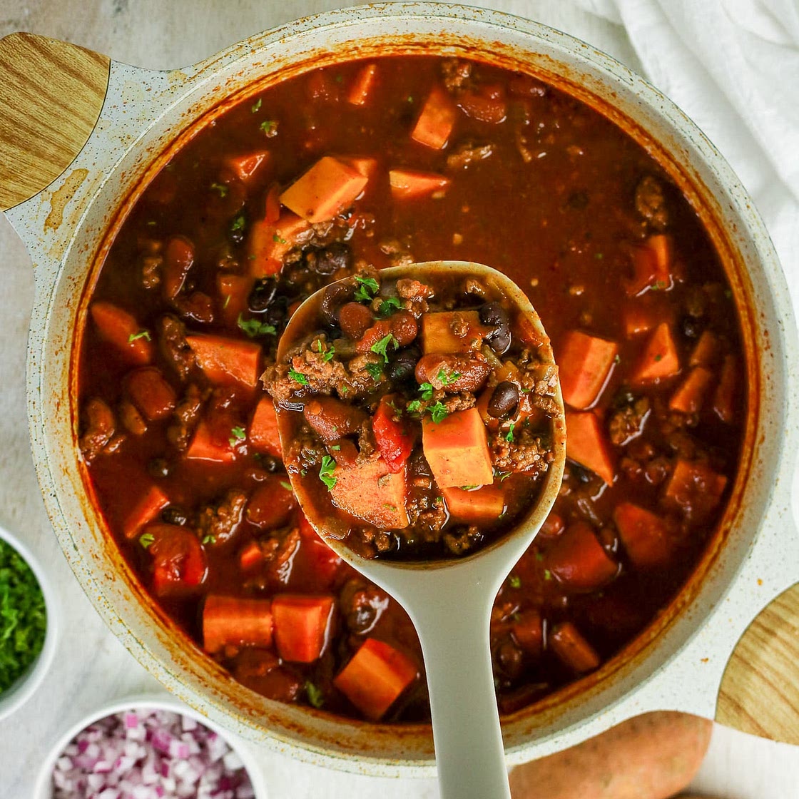 Sweet Potato Chili Recipe