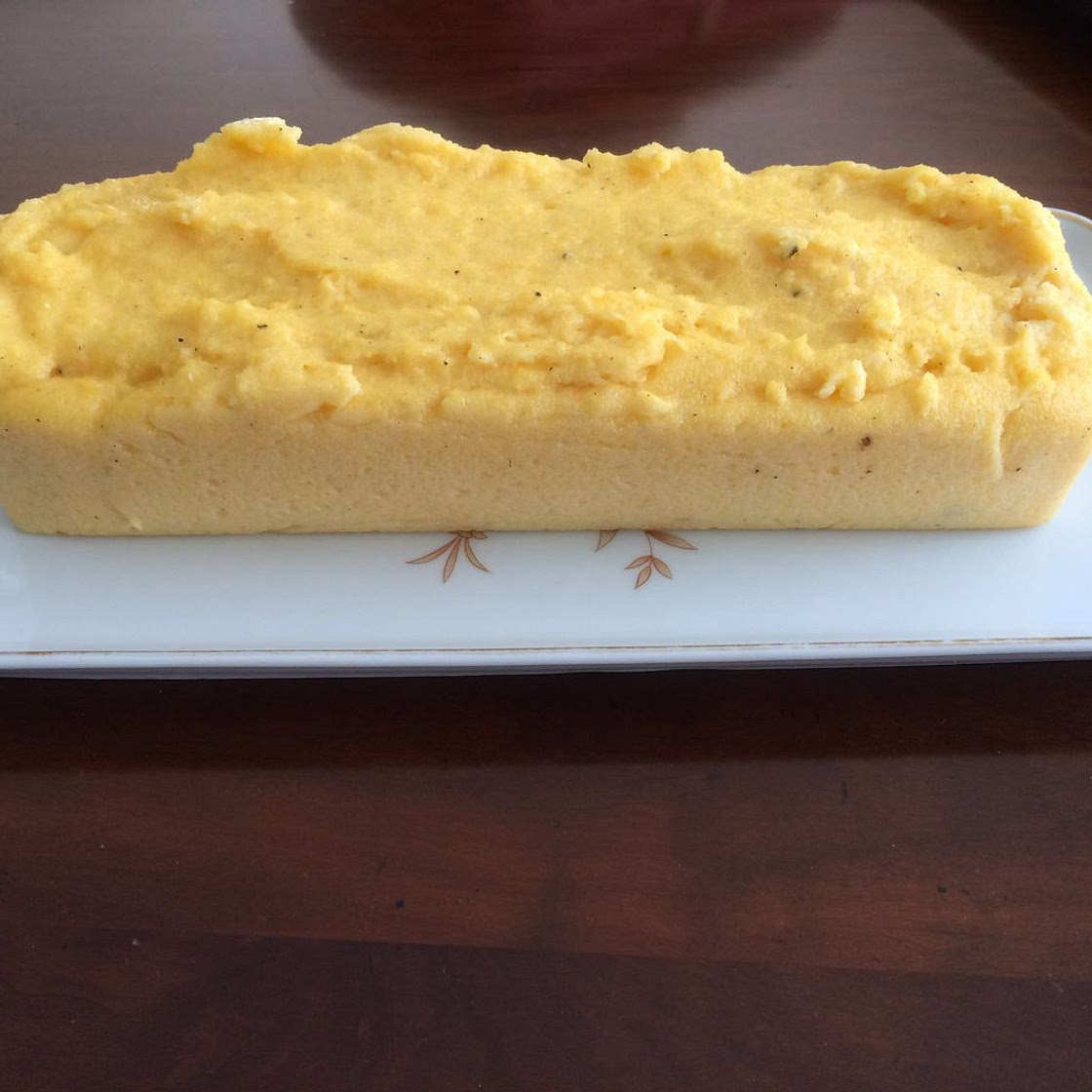 Polenta simple au gruyère