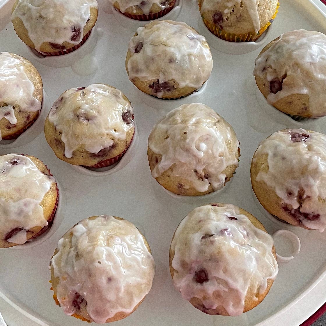 Lemon Raspberry Muffins