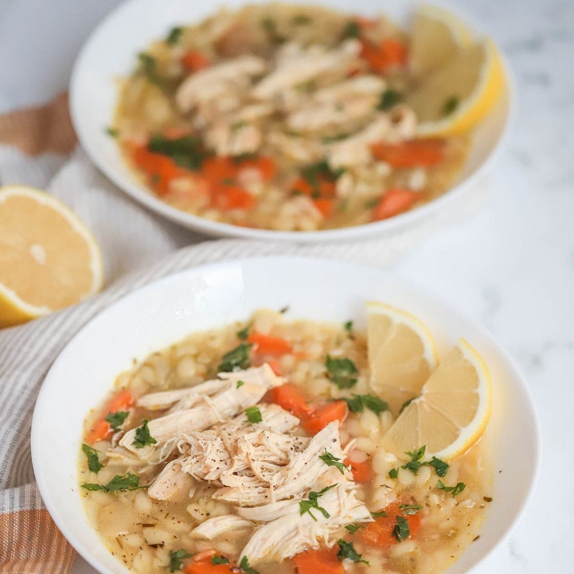 Orzo Chicken Comfort Soup