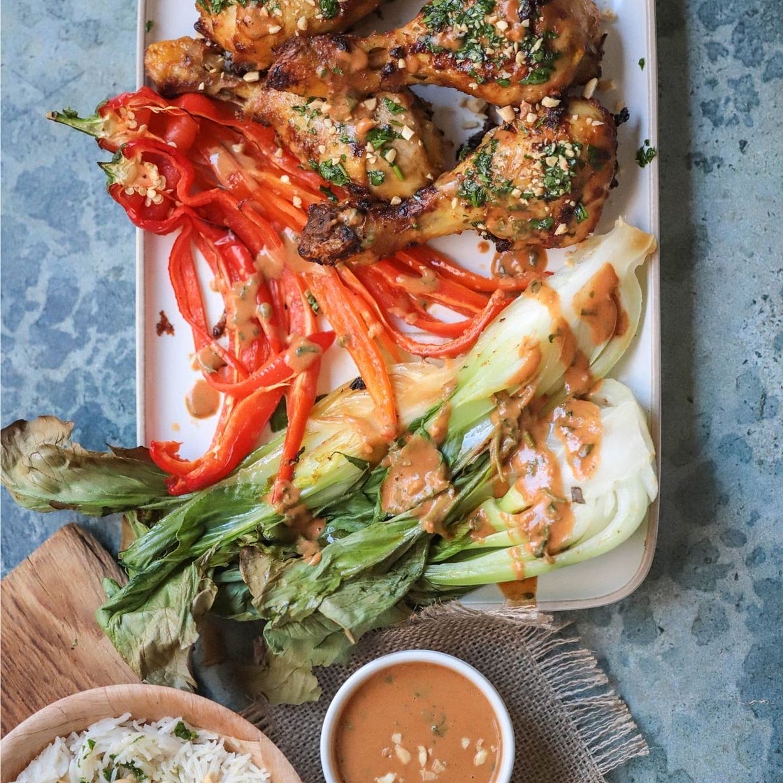 Thai-Inspired Sheet Pan