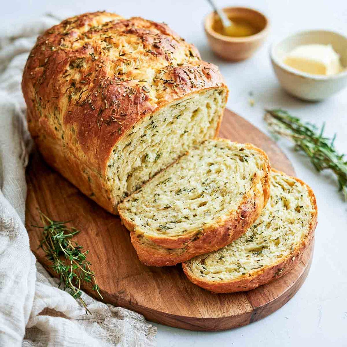 Kefir Herb Bread