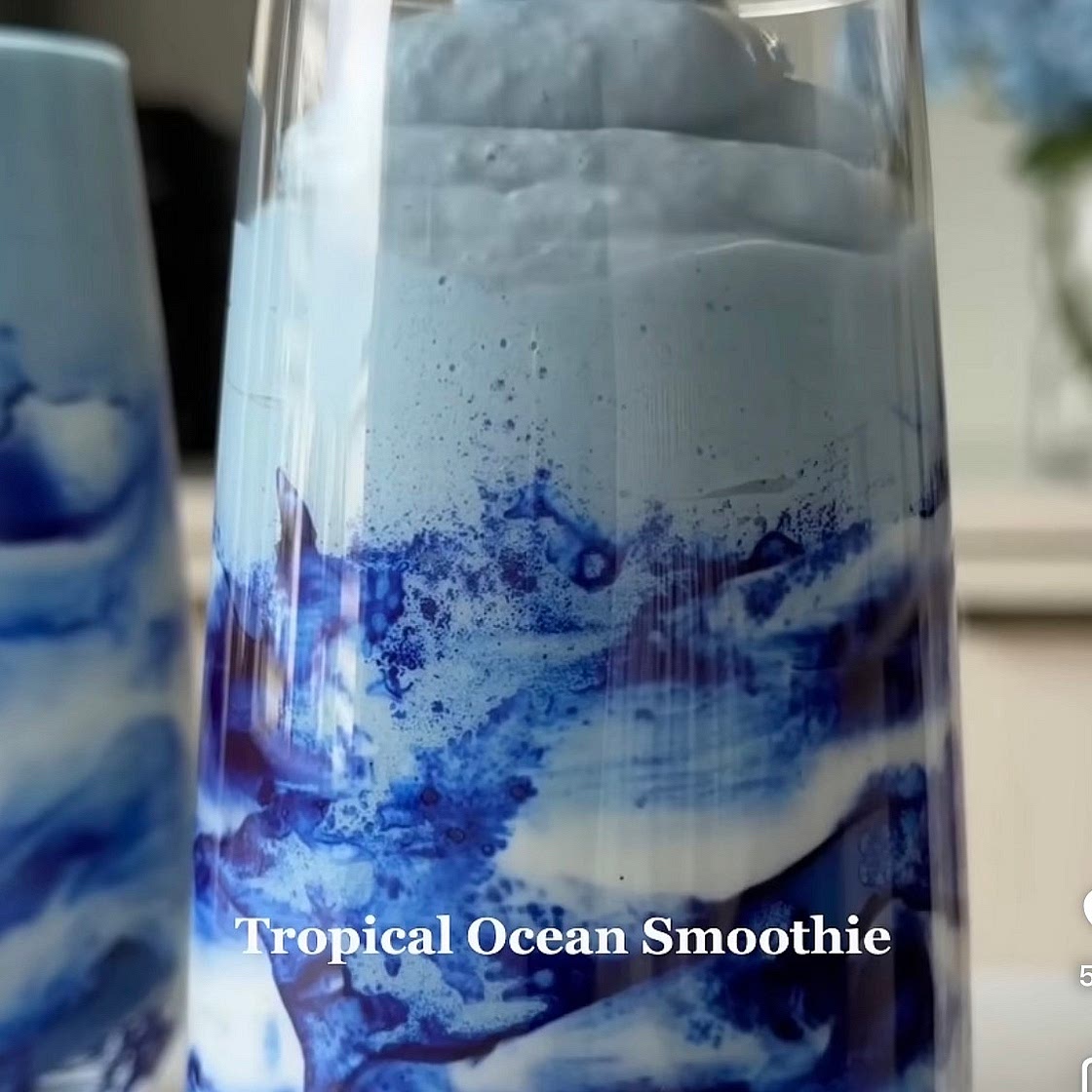Tropical ocean smoothie