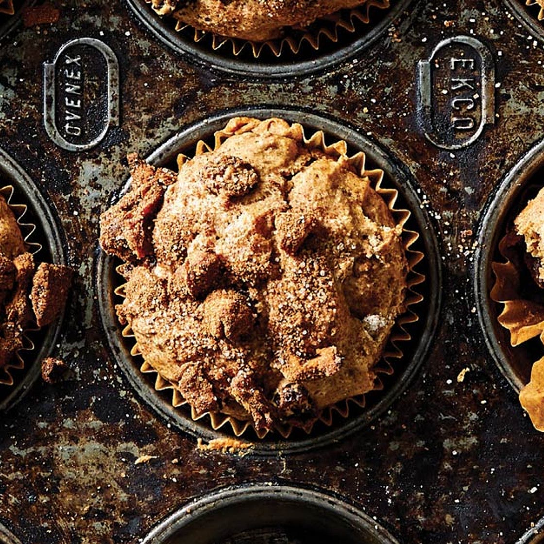 Vegan Cinnamon Bun Muffins