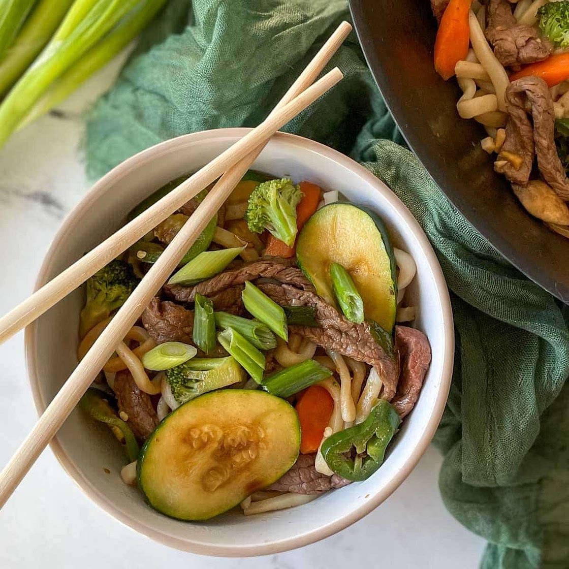 Beef Yaki Udon