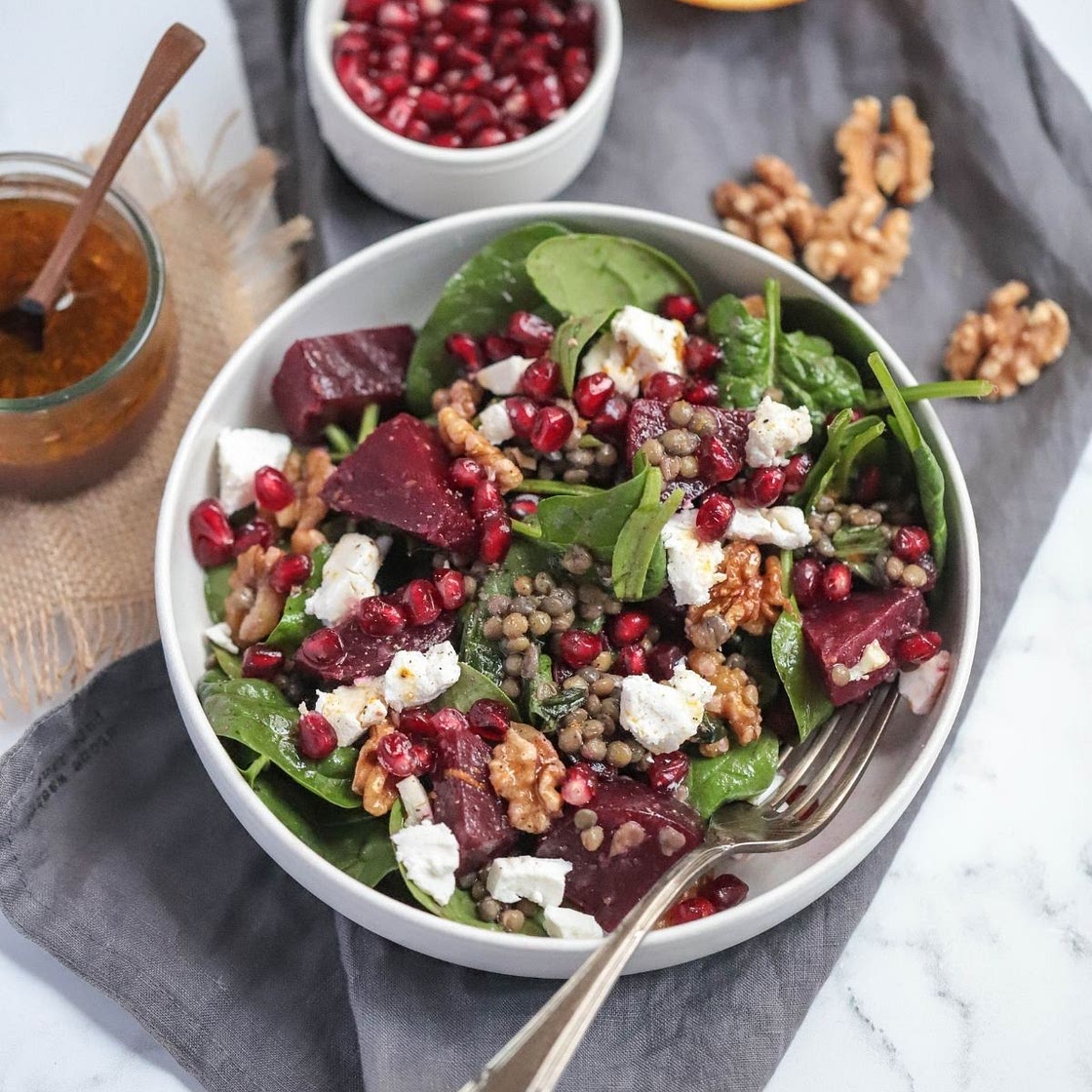 Beetroot Goat Cheese Salad