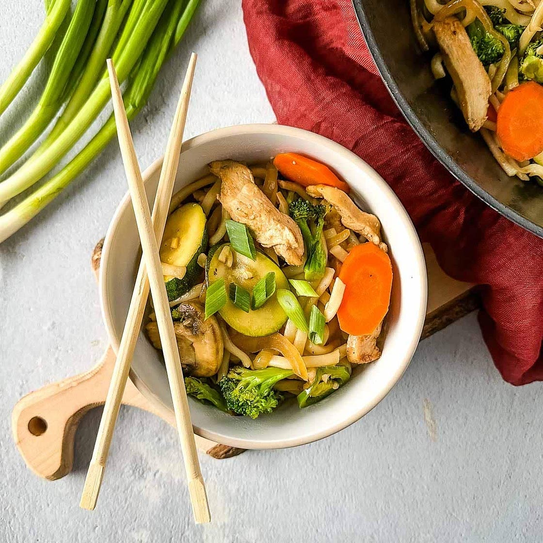 Chicken Yaki Udon