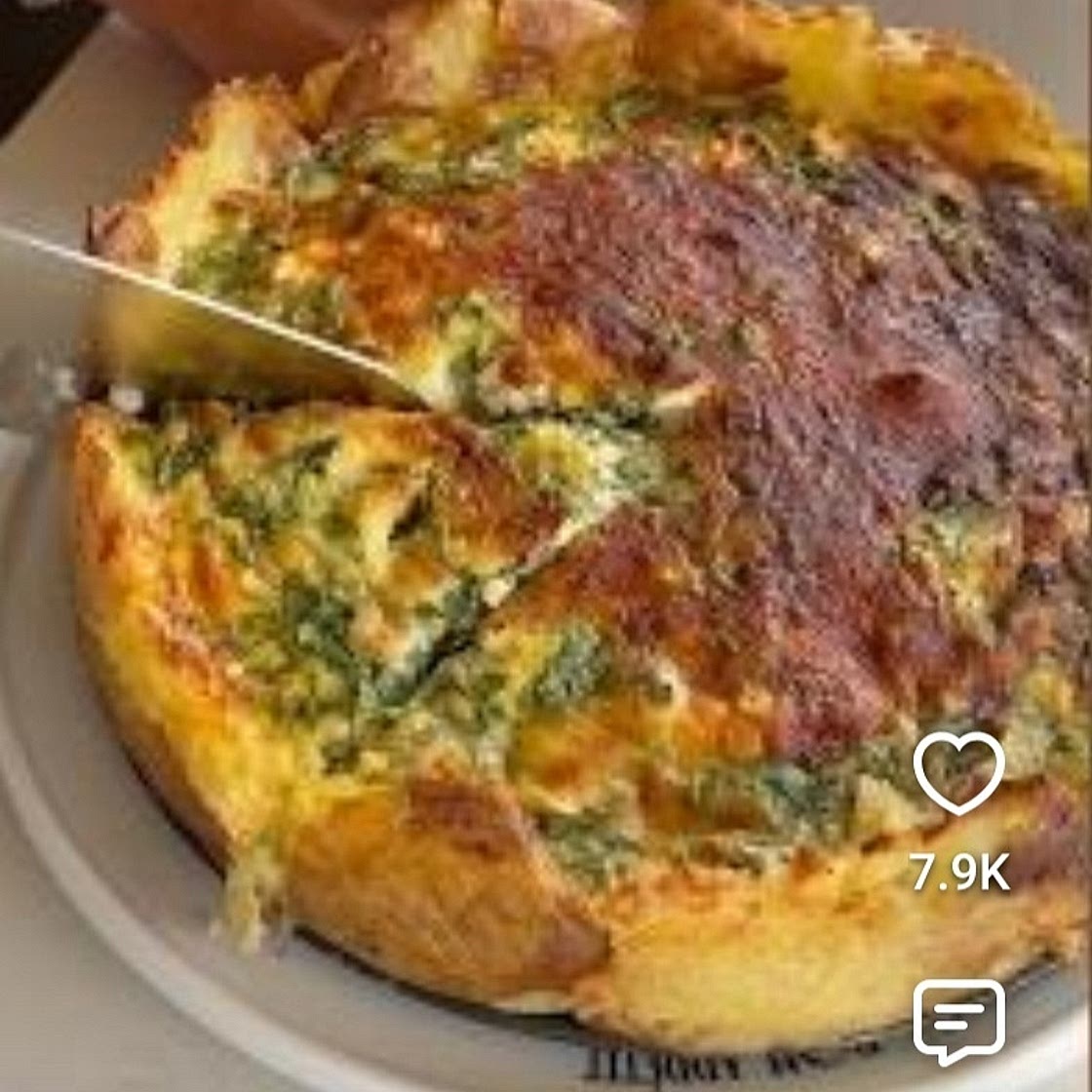 🥔 Coconut & Bliss Potato Crust Quiche
