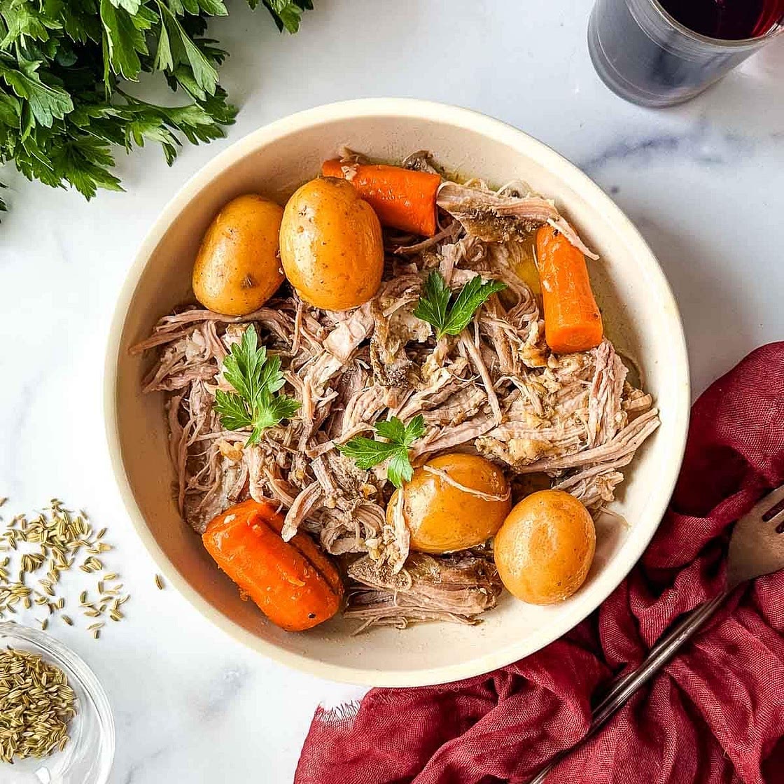 Slow Cooker Italian Pork Roast
