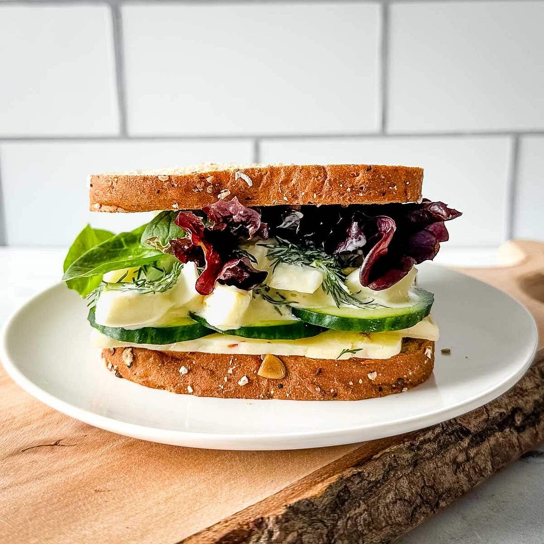 Egg and Cucumber Sandwiches