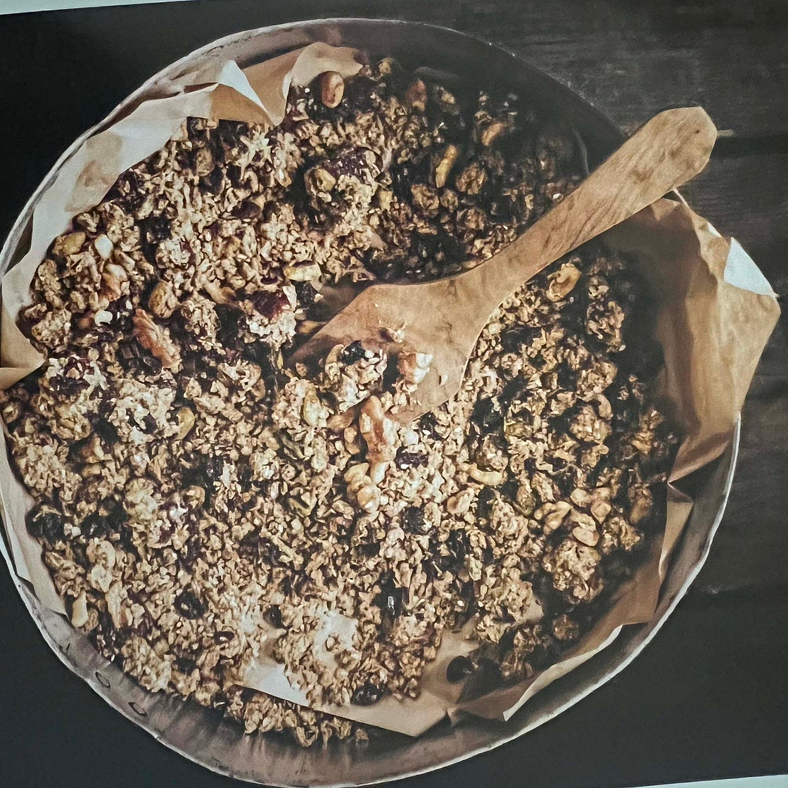 Granola med olivolja & honung