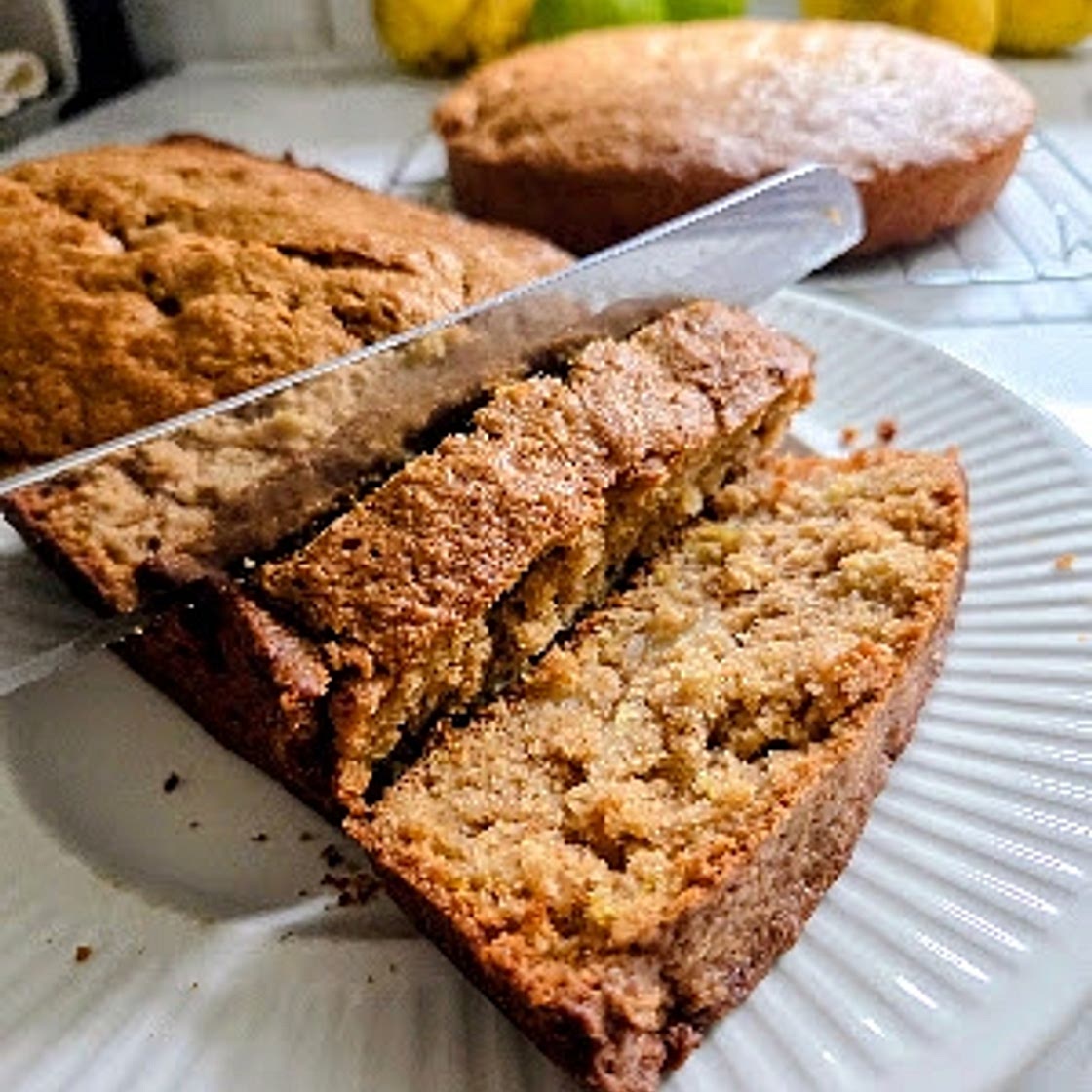 Pear and Green Tomato Cake