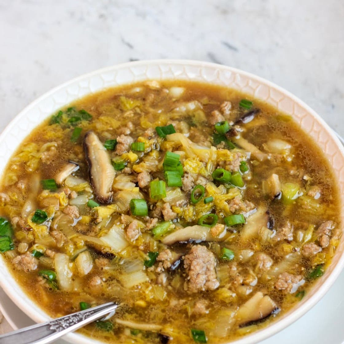 Potsticker Soup (Paleo, AIP, Keto, Whole30, GF)