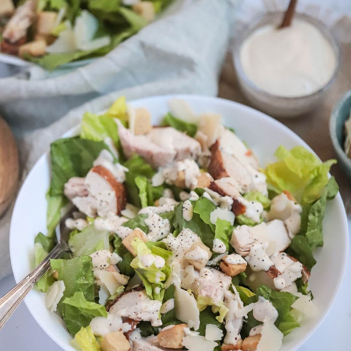 Grilled Chicken Caesar Salad