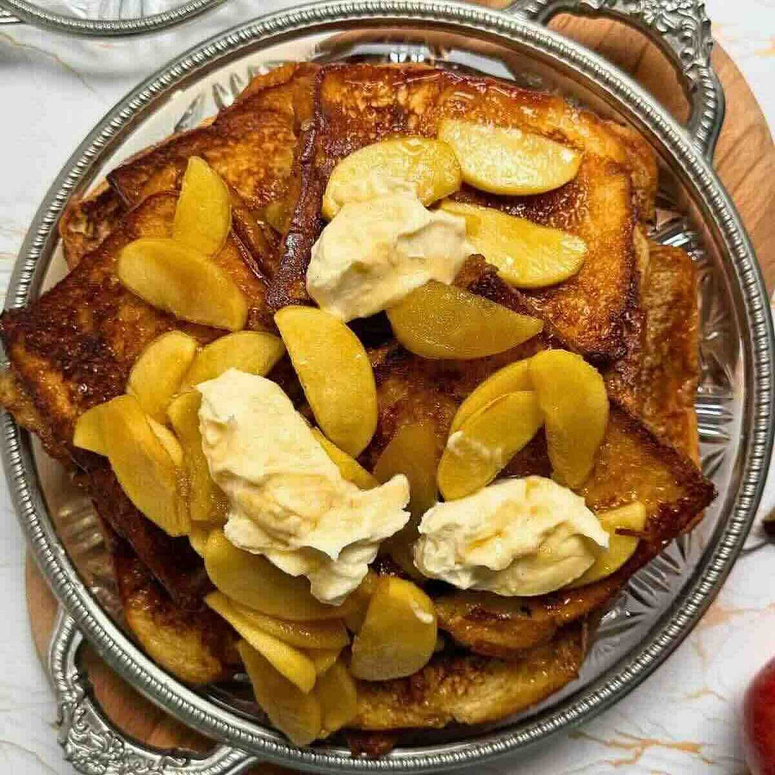 Caramelized Apple French Toast