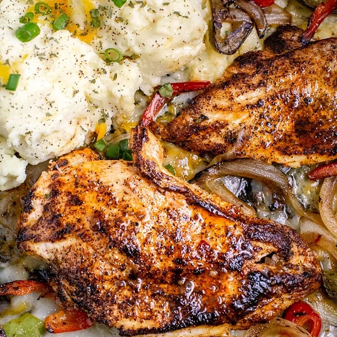 TGI Fridays Sizzling Chicken & Cheese
