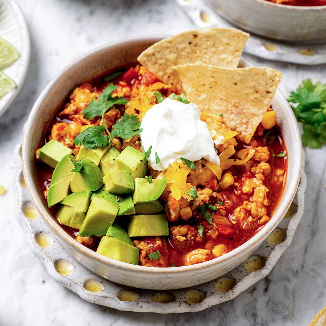 Crockpot Turkey Chili (Kid-Friendly!)