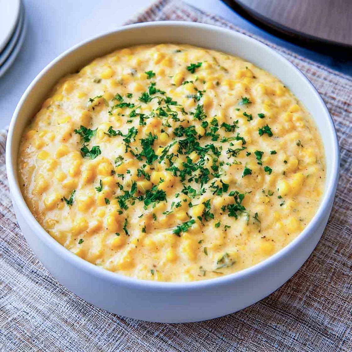 Slow Cooker Creamed Corn
