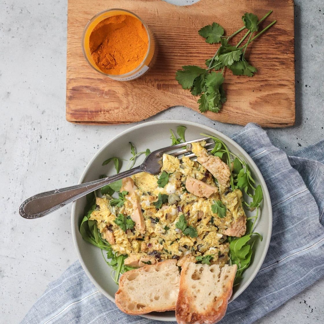 Indian Spiced Omelet