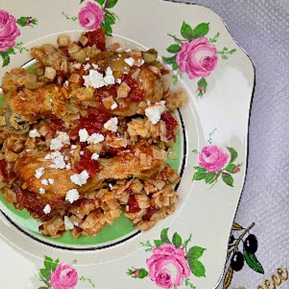One Pot Chicken and Hilopites
