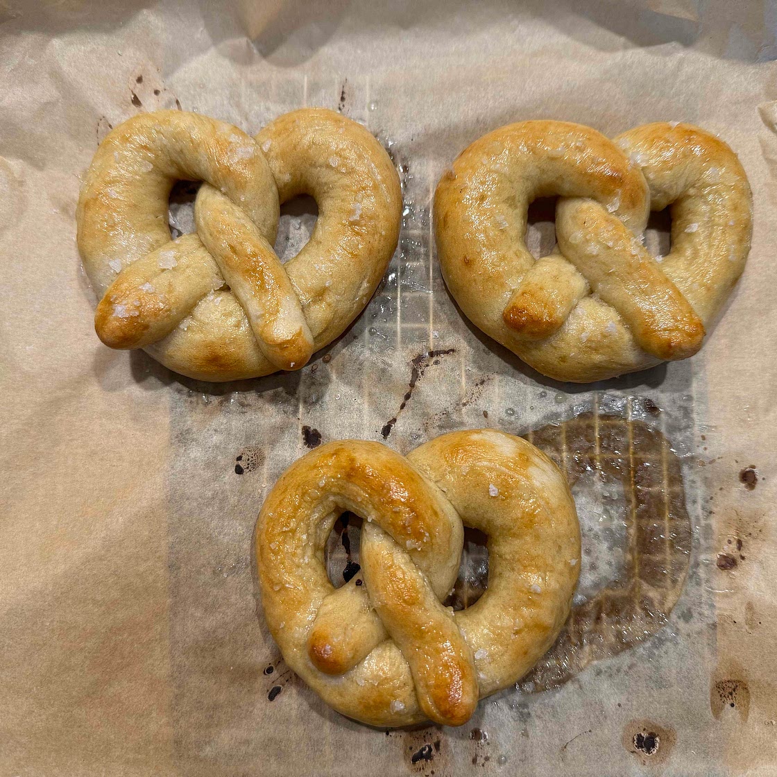 Hot Buttered Soft Pretzels