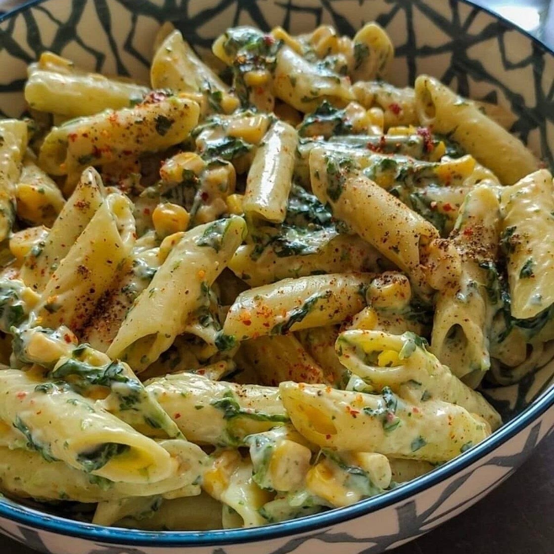🍝Garlic & Herb Cream Cheese Pasta
