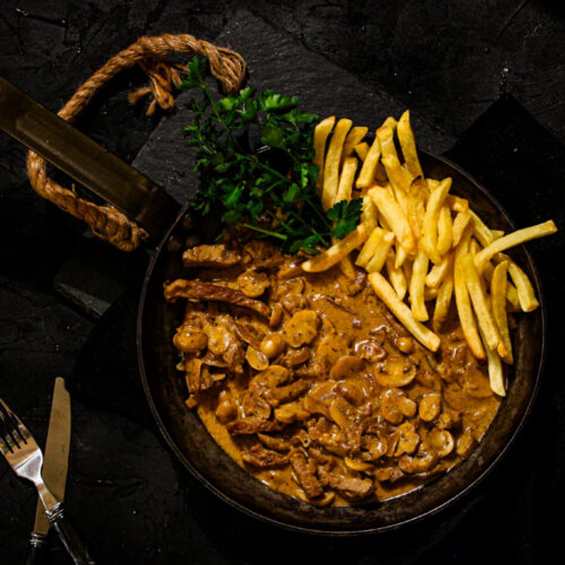 Creamy Beef and Mushroom | 30 Minute dinner