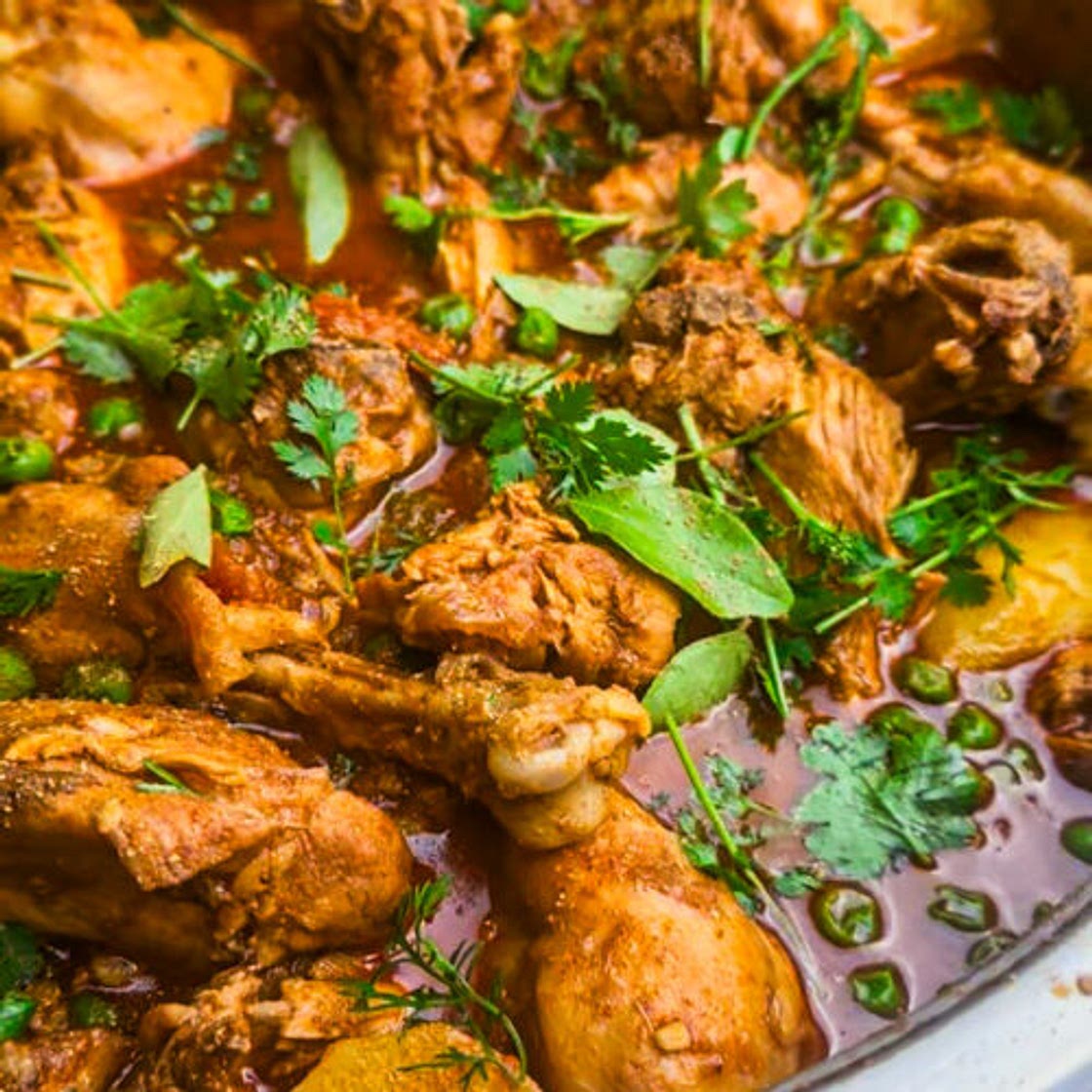 Easy Durban Chicken Curry with Potatoes