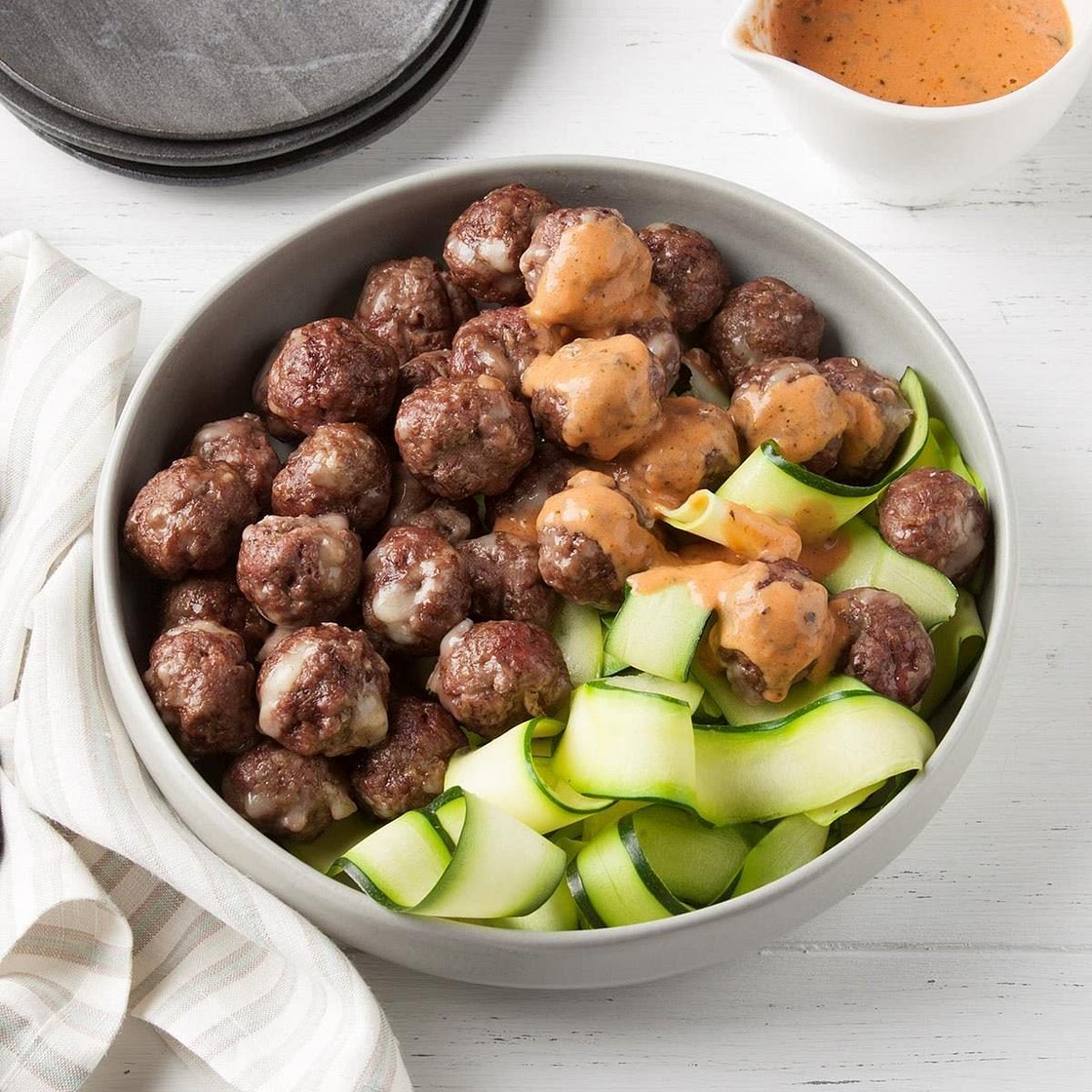 Keto Air-Fryer Meatballs