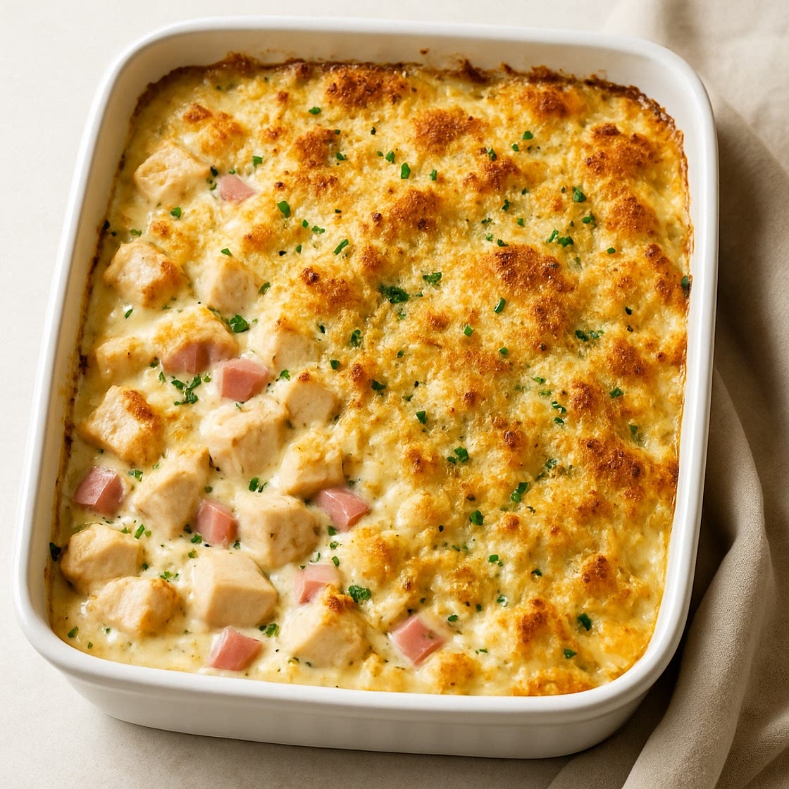 Chicken Cordon Bleu Casserole