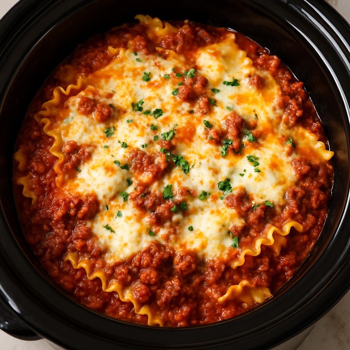 Crockpot Lasagna