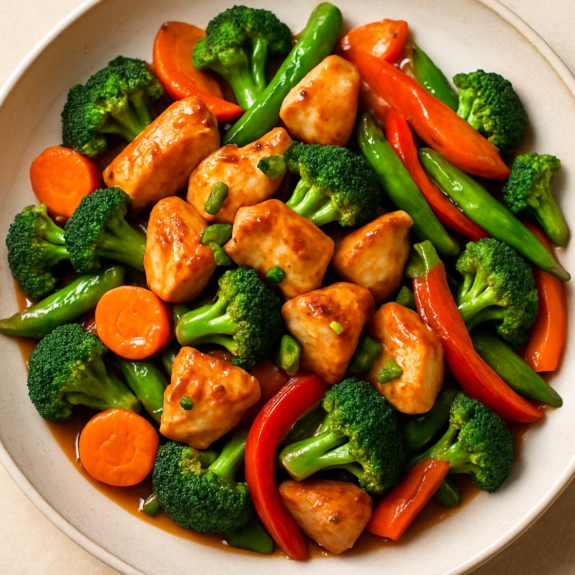 Garlic Chicken Stir Fry