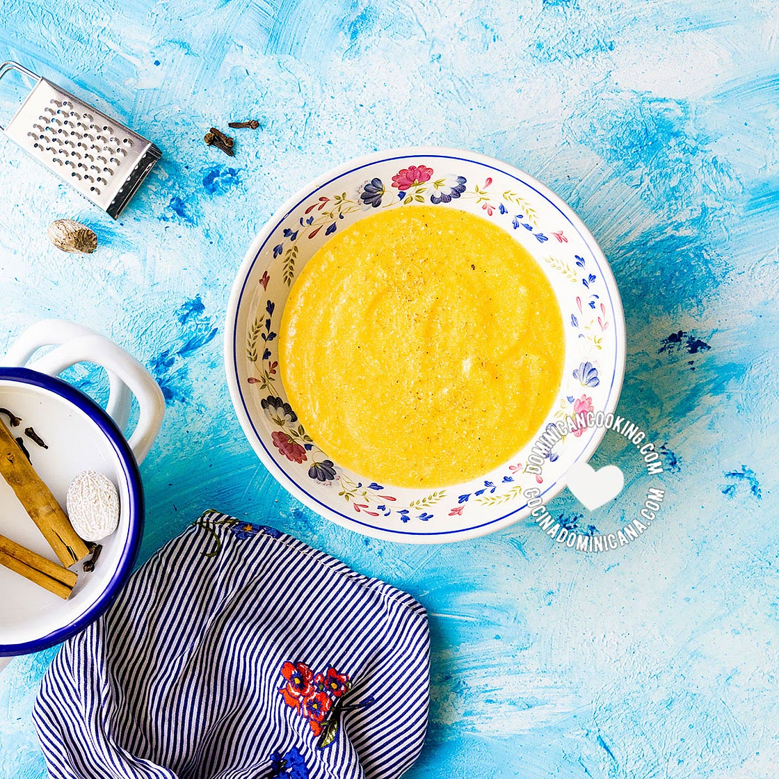 Majarete [Video+Recipe] Dominican Corn Pudding