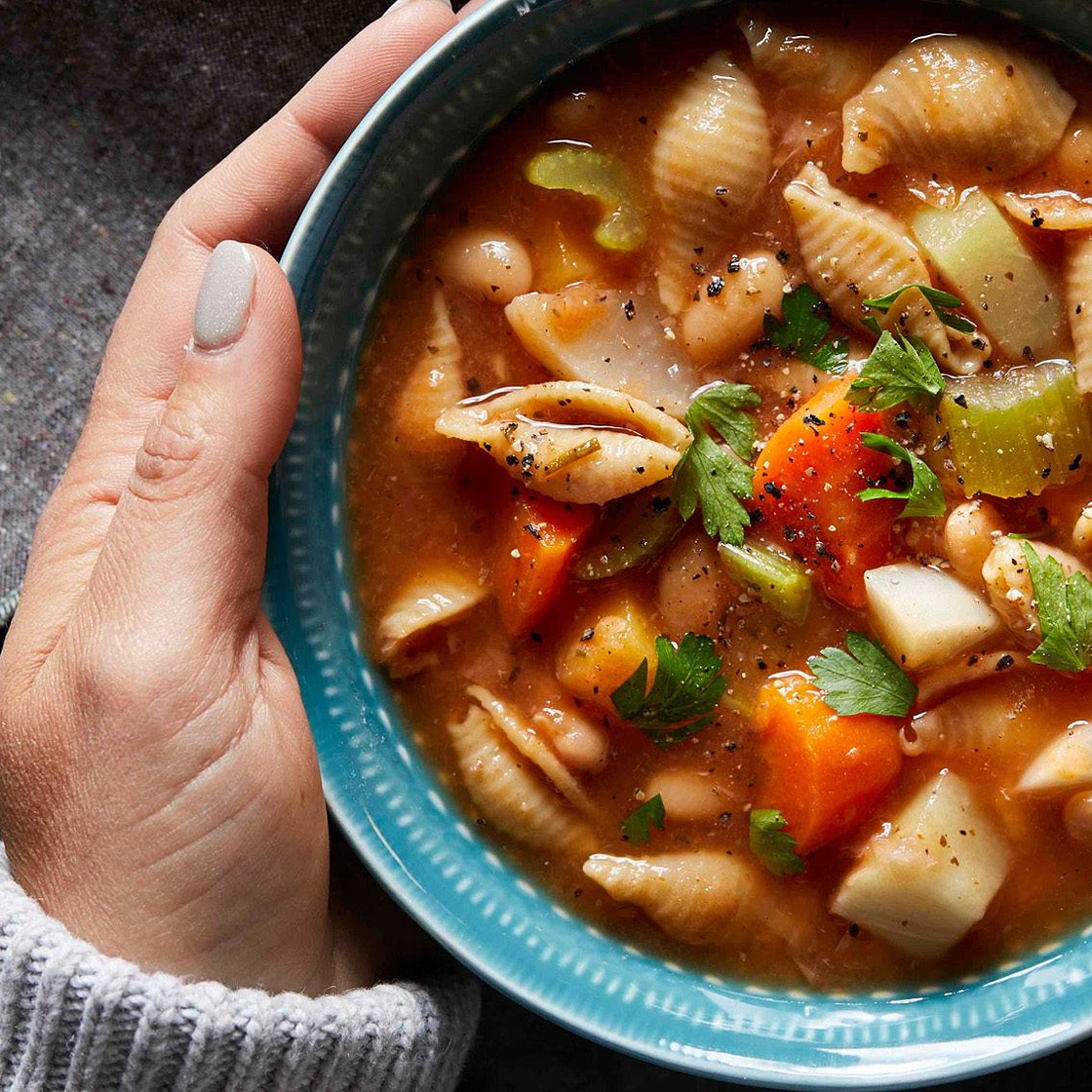 Harvest Vegetable Instant Pot Minestrone