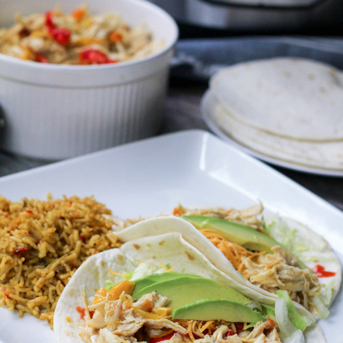Instant Pot Chicken Fajitas