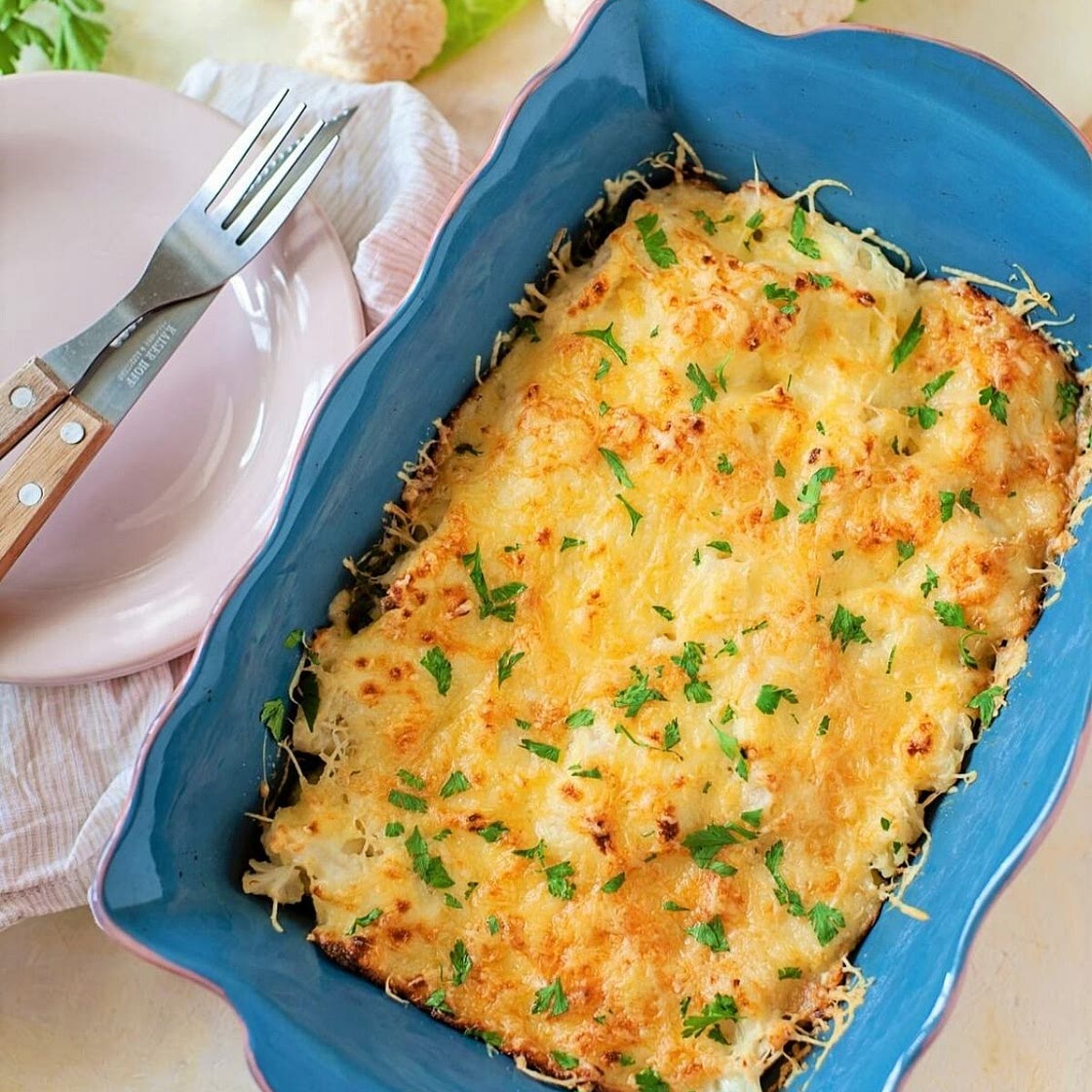 Creamy Cauliflower Gratin