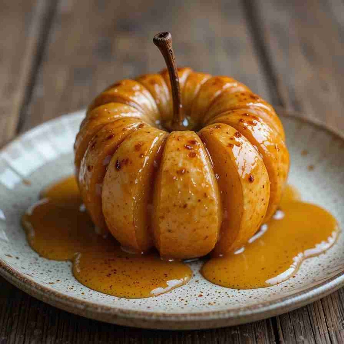 Recette de pommes au four au miel et à la cannelle