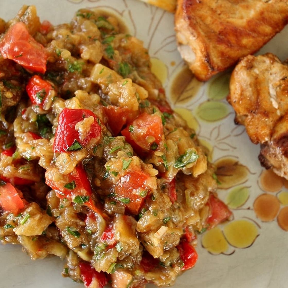 Armenian Grilled Vegetable Salad