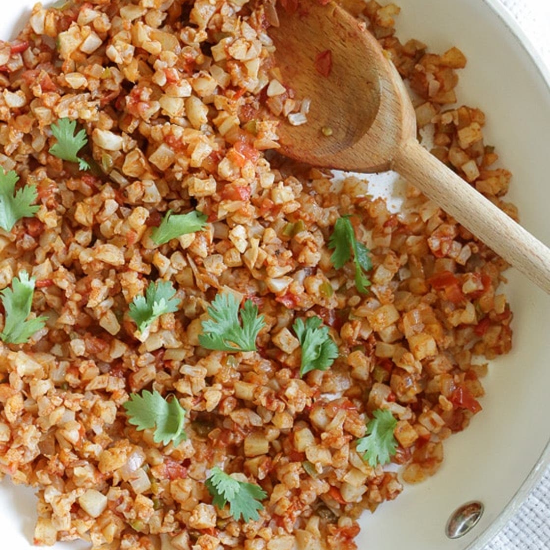 Mexican Cauliflower "Rice"