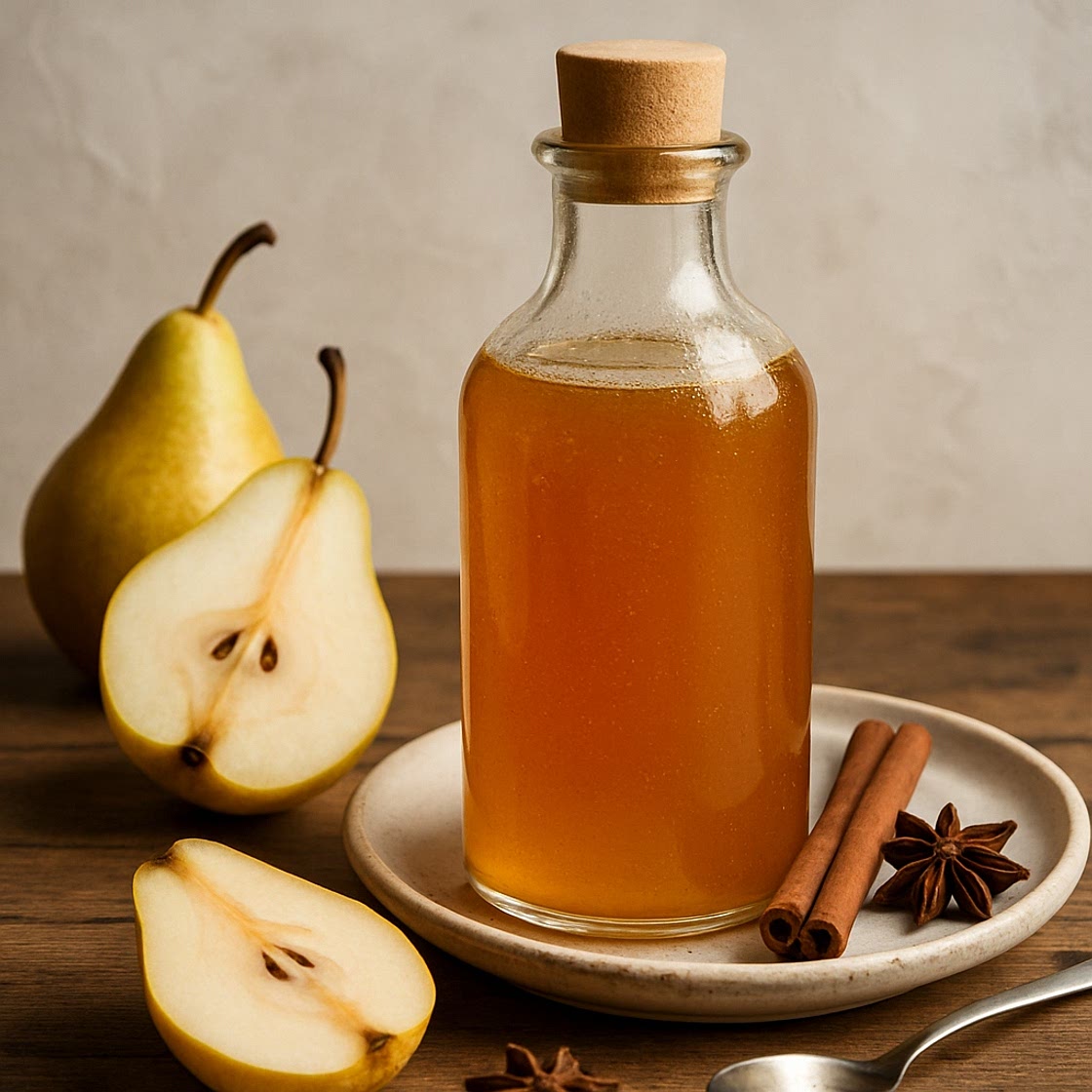 Spiced Pear Sugar Syrup