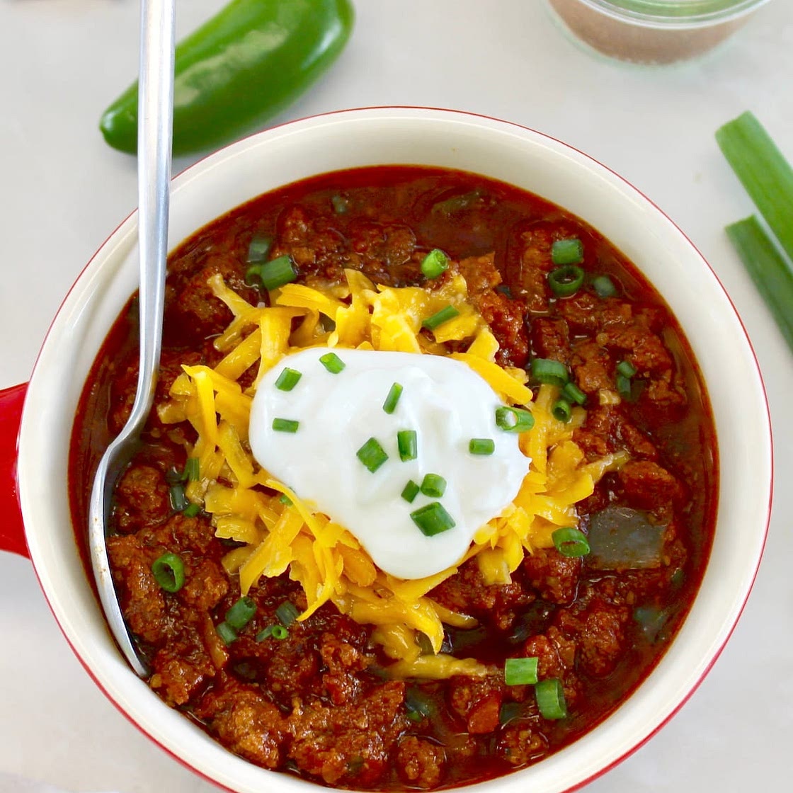 Keto Instant Pot No-Bean Chili