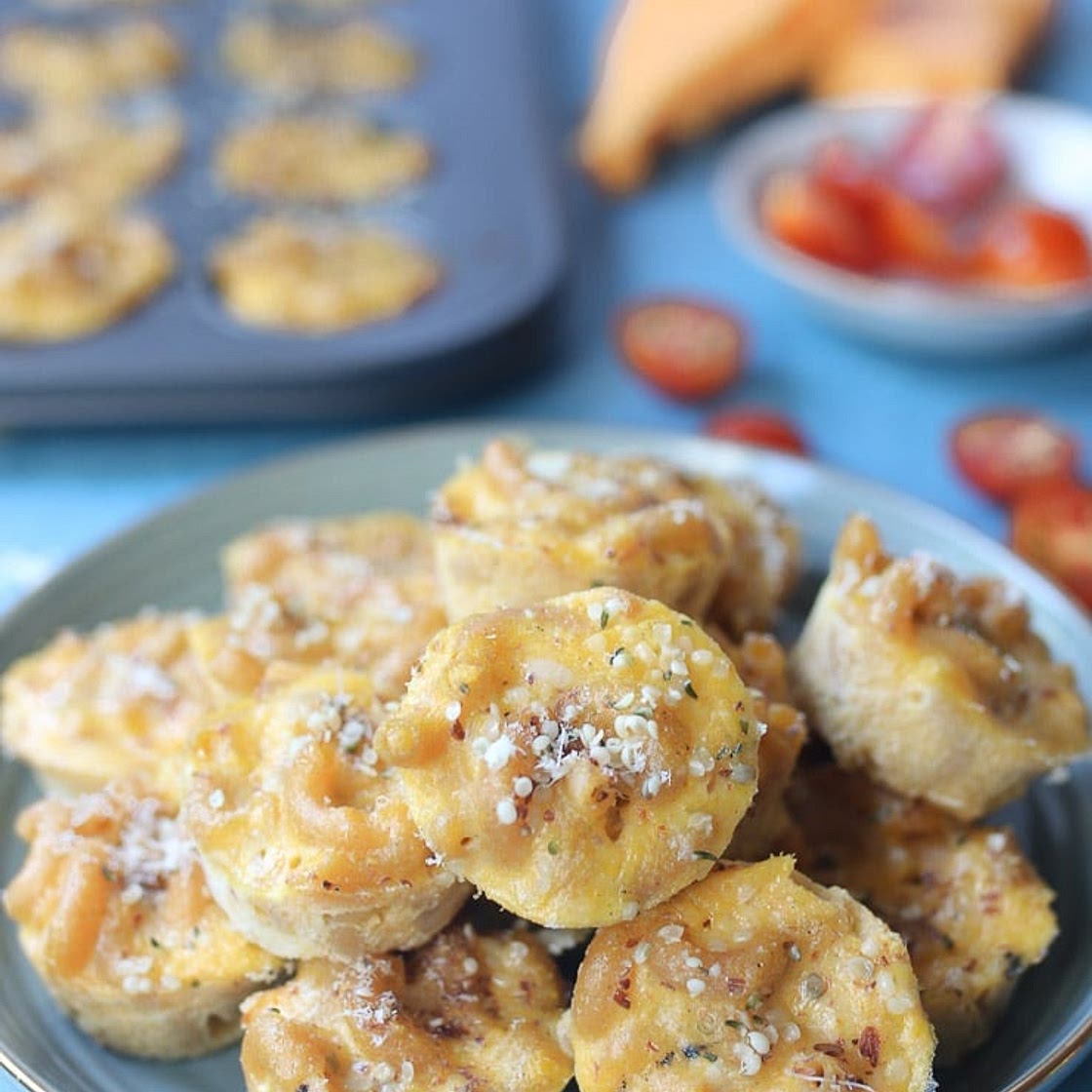 Homemade Mac and Cheese Bites with Butternut Squash (BLW Recipe)