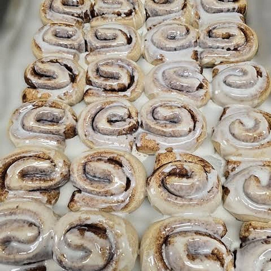 School Cinnamon Rolls