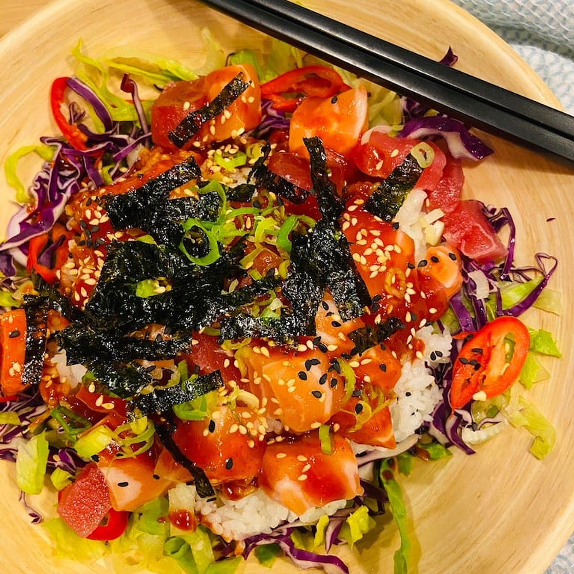 Sashimi Rice Bowl (Hwe Dup Bap)